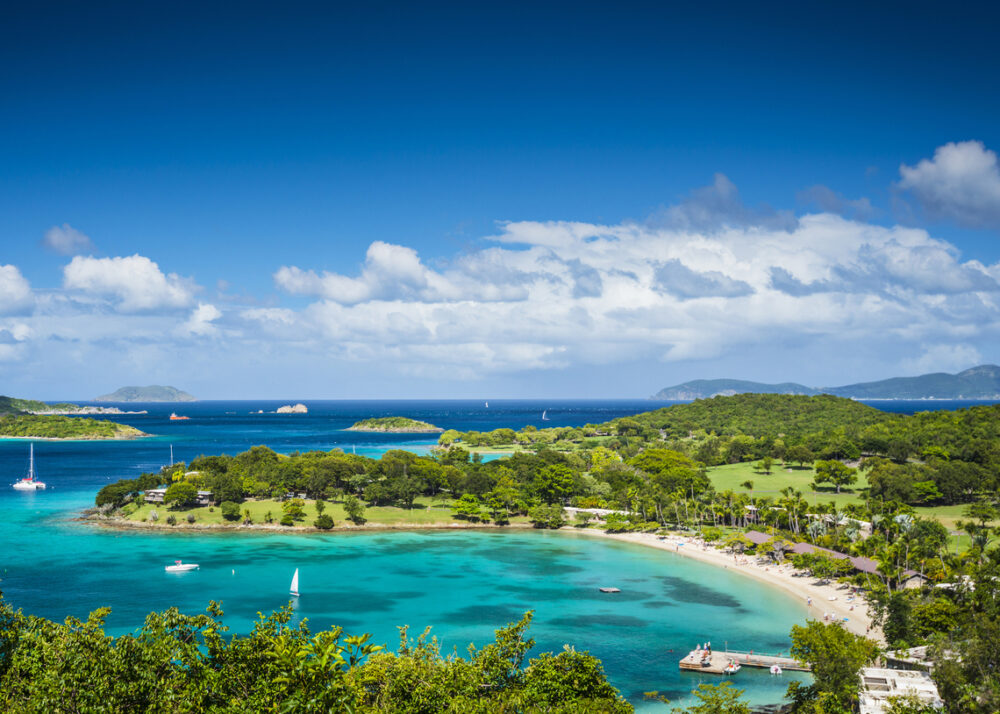 caribbean yacht rentals in st john USVI