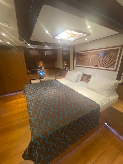 The Master Cabin of Turkish Gulet Yacht Charter