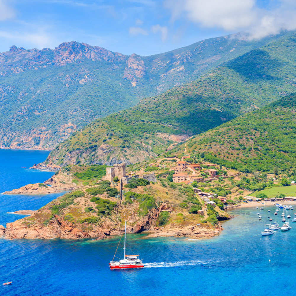 Girolata Bay, Corsica Yacht Charter