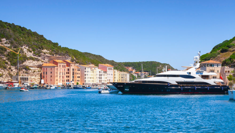 Bonifacio yacht charter in Corsica
