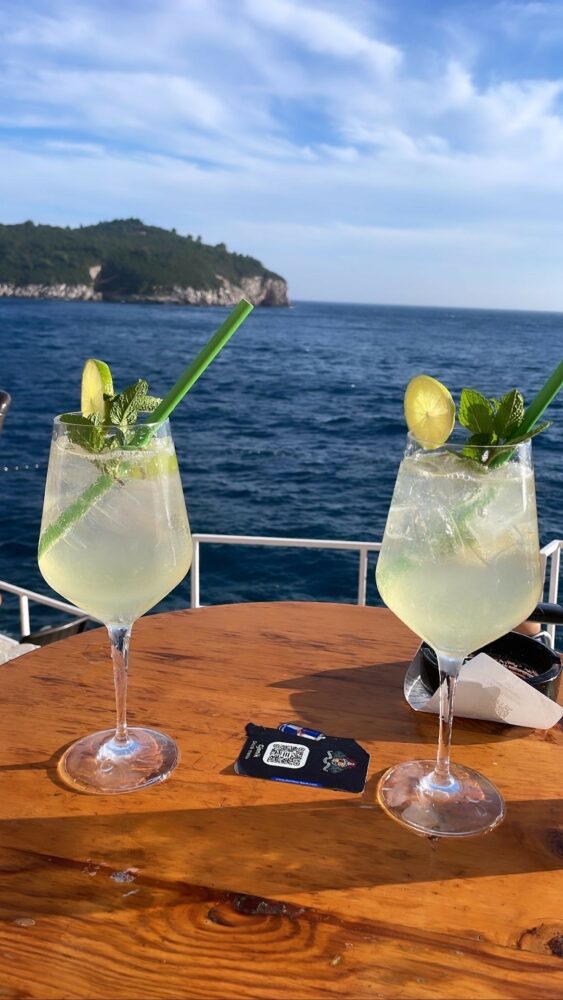 Hugos in Dubrovnik for drinks
