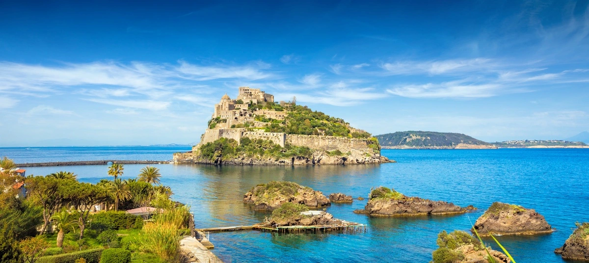Aragonese Castle close to Ischia