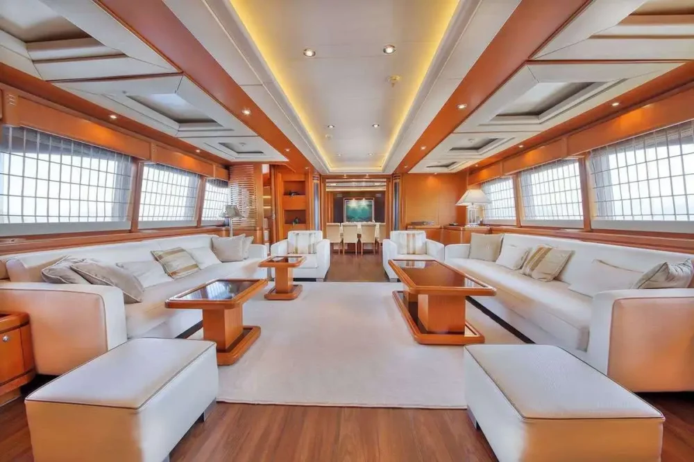 turkey yacht charter ariela main salon