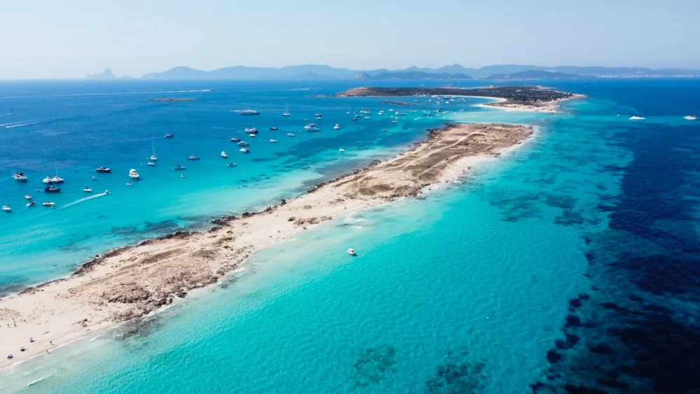 Formentera Yacht Charter, Ses Illets Beach 