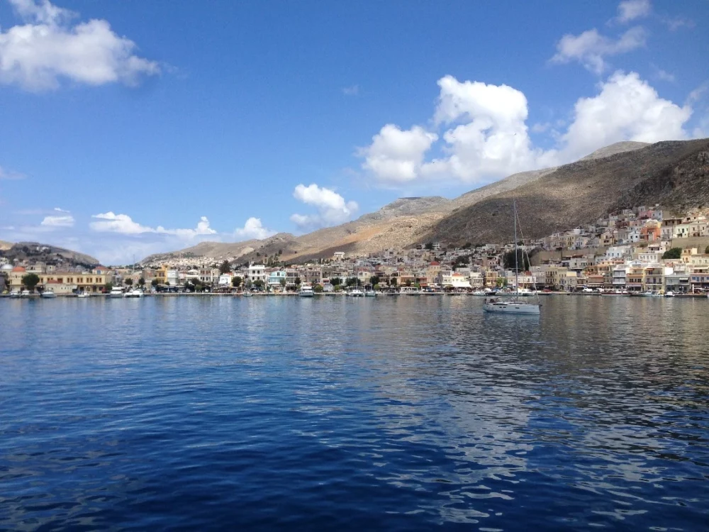 Telendos is near Kalymnos