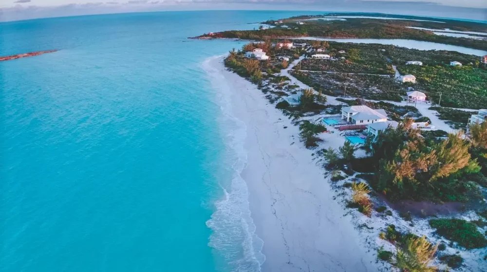 Bahamas Catamaran Charters, Blue Gryphon in little Exuma