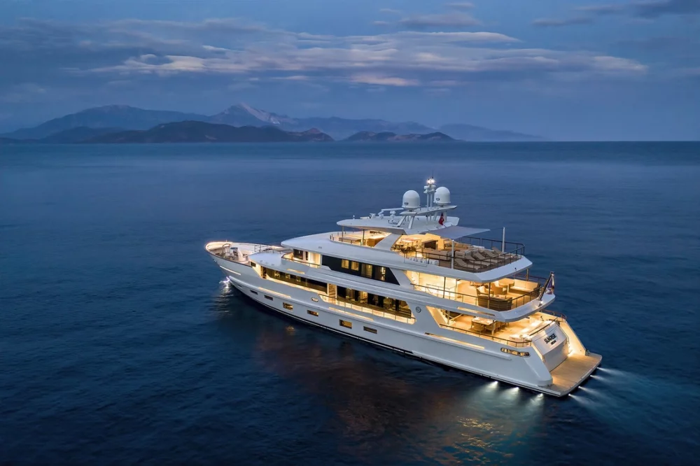 Turkey motor yacht sunrise