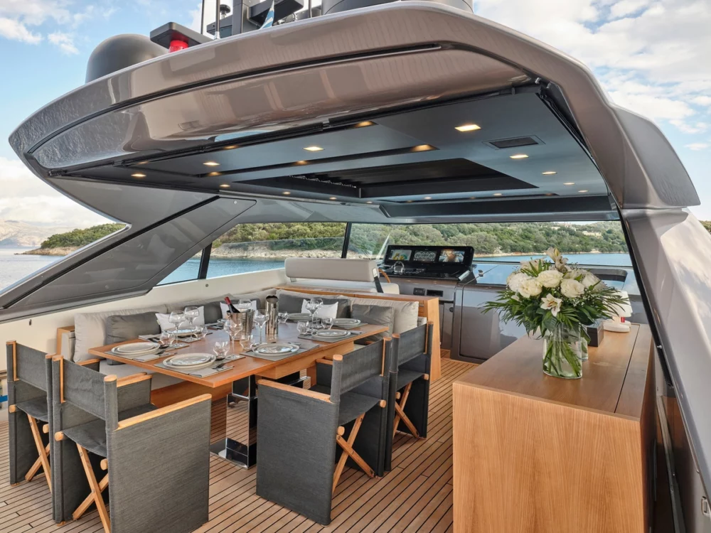 Nirvana's deck: A Sanlorenzo Italian superyacht builders