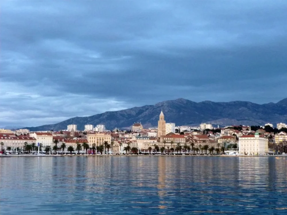 Split Harbor in Croatia