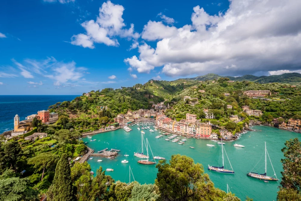 portofino, cinque terre, on the Italian Coast Yacht Charter itinerary