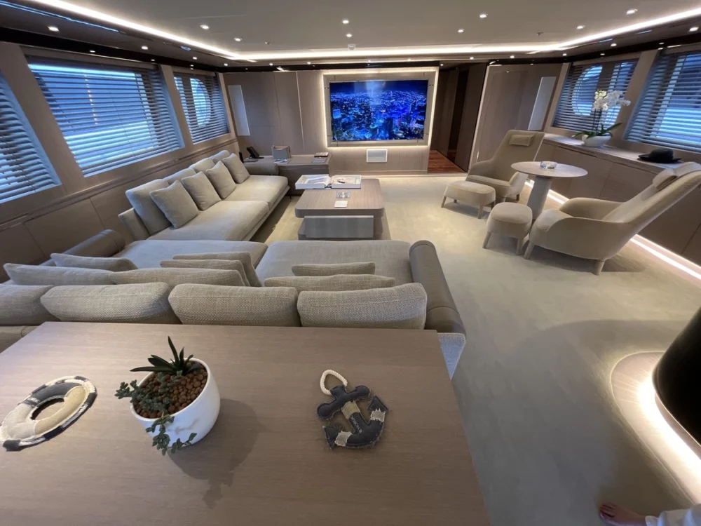 Gorgeous Interior of Motor Yacht INVADER