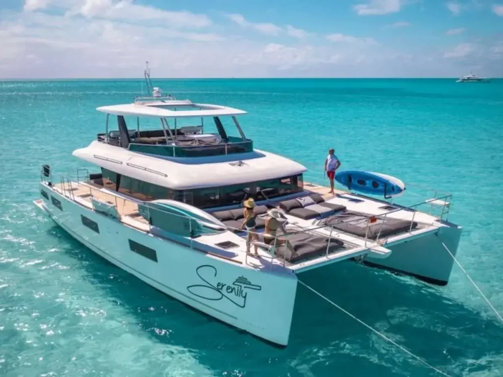 serenity power catamaran