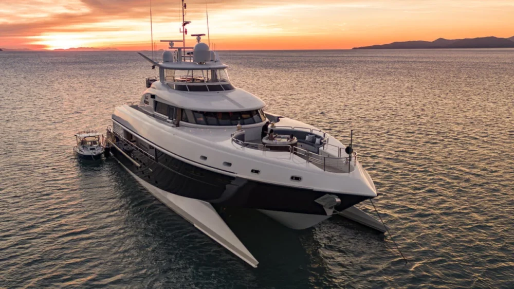 M/Y SPIRIT in the Bahamas