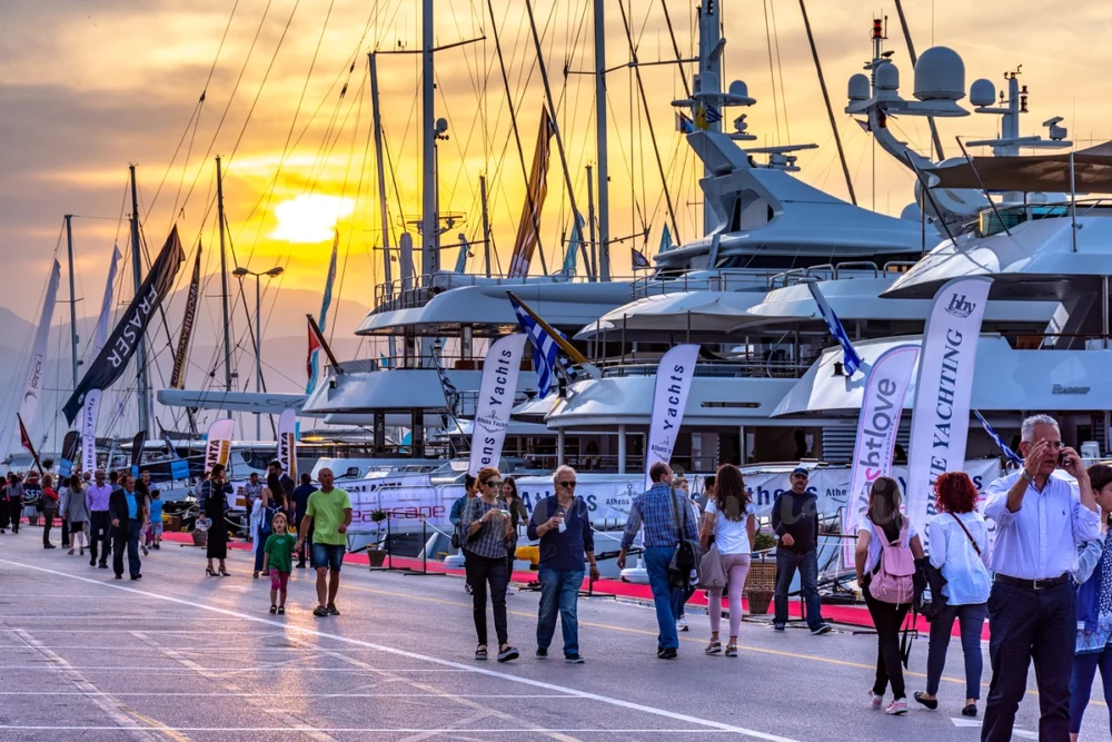 The MEDYS Yacht Show in Nafplion, Greece