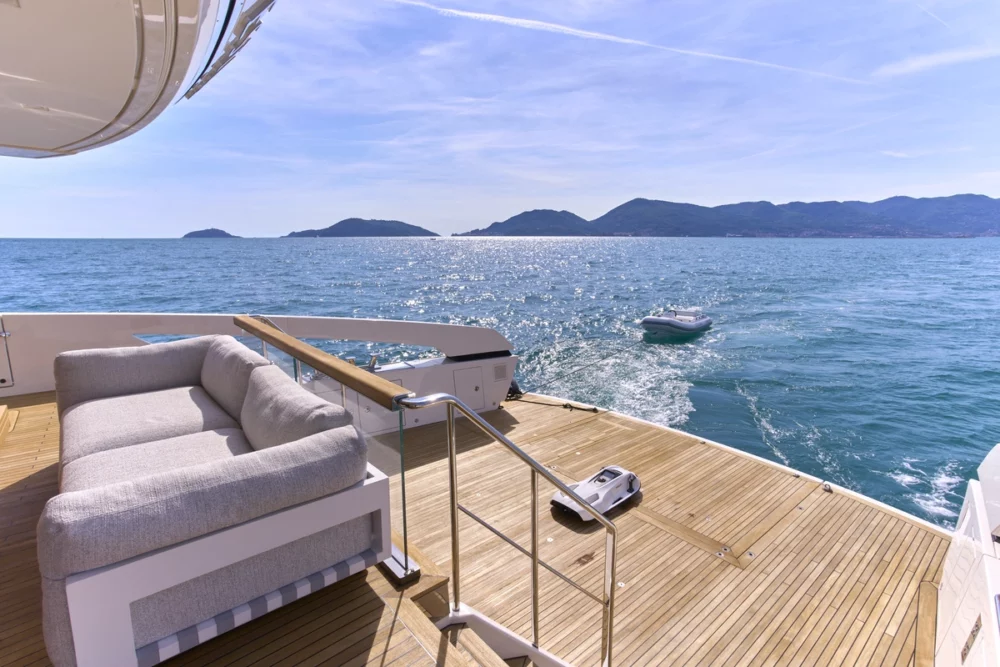 Swim Platform, Italian coast yacht charter
