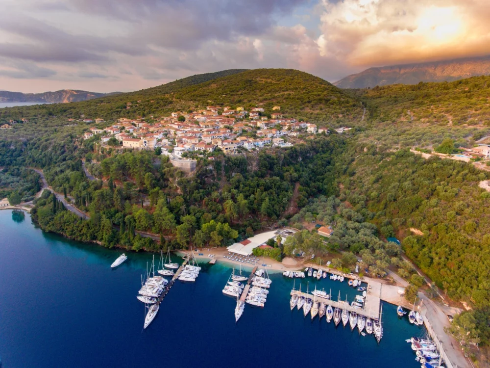 Meganisi Harbour
