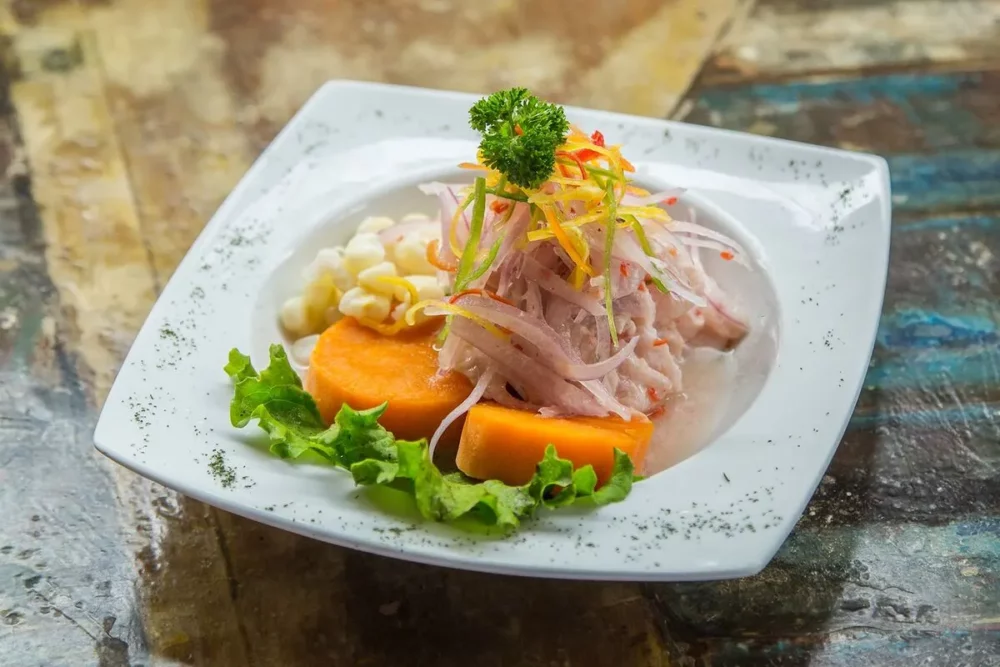 Ceviche, some of the best Costa Rica food