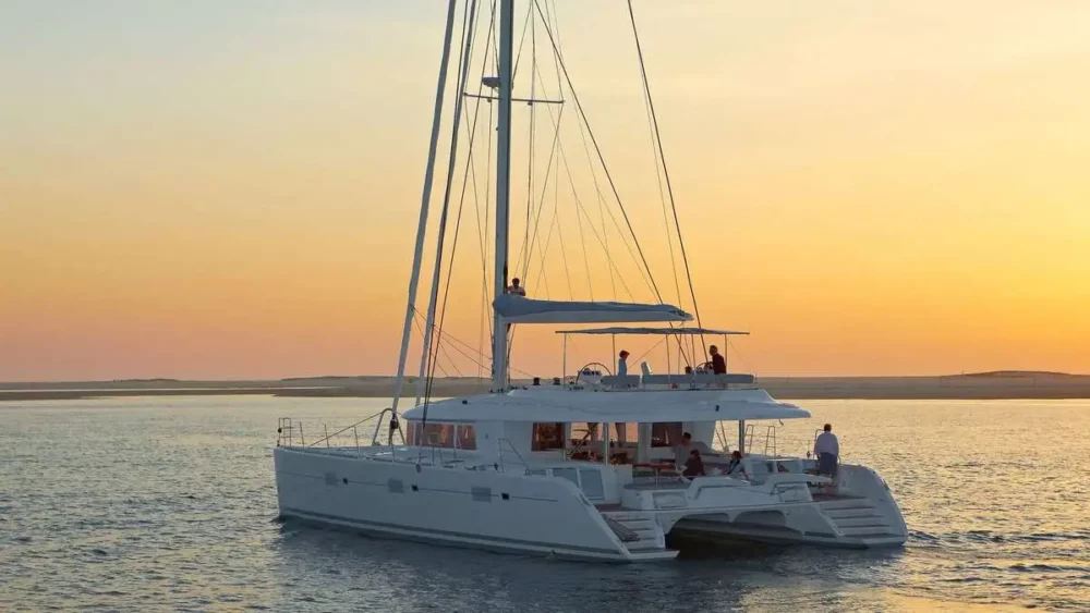 Greek crewed sailing catamaran Selene
