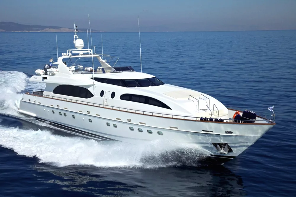 greece motor-yacht charter helios