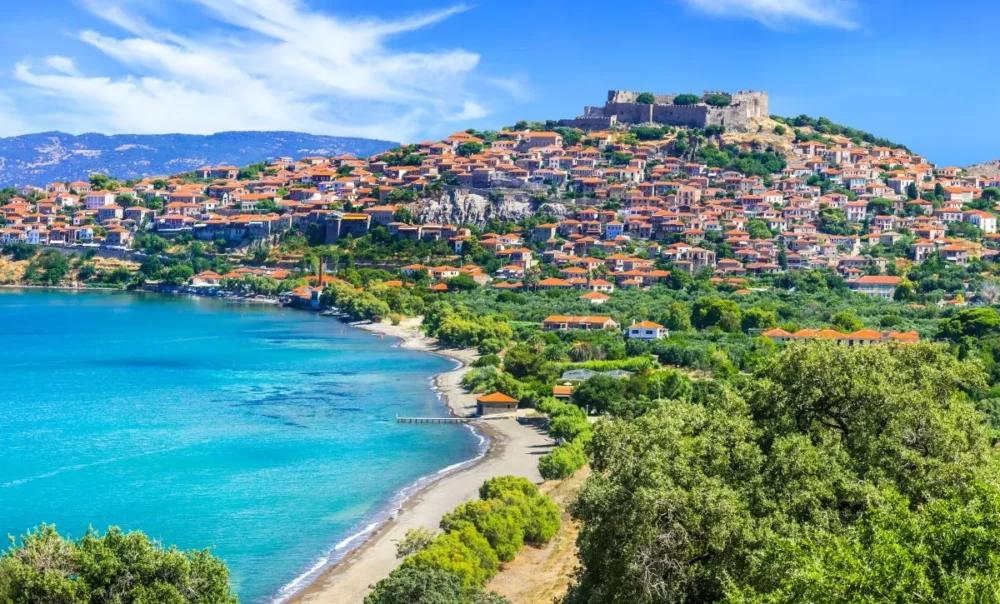 Explore Lesbos Greece on a Luxury Yacht Charter