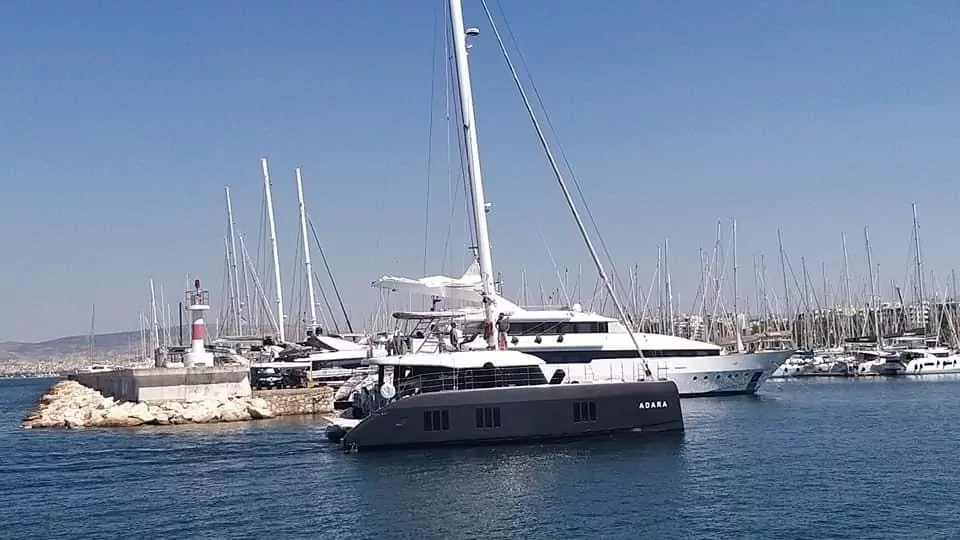 greece crewed catamaran charters