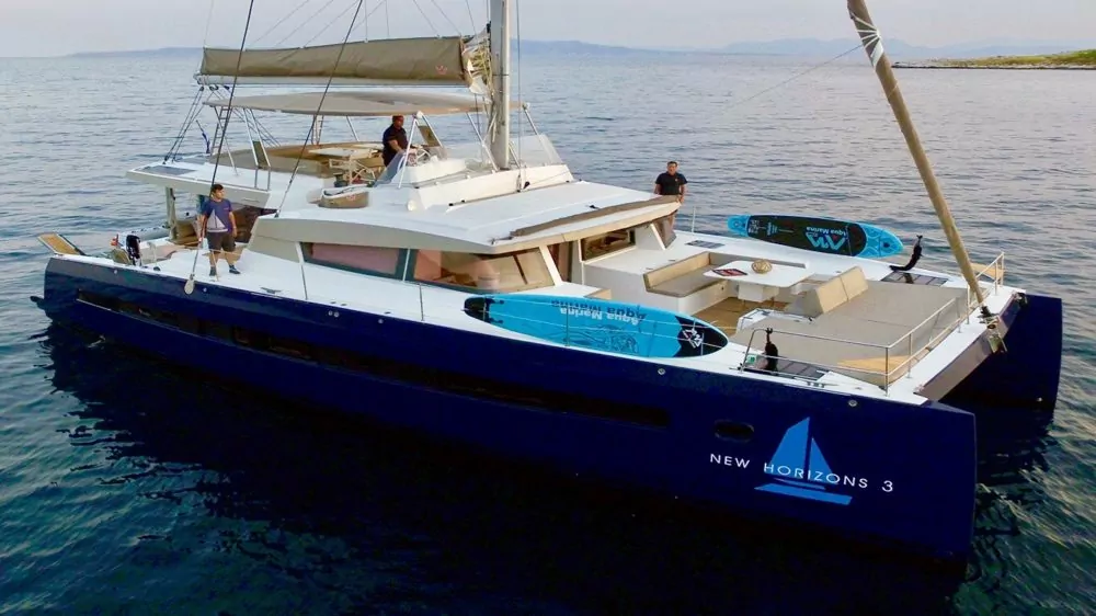 new horizons3 greek catamaran charter
