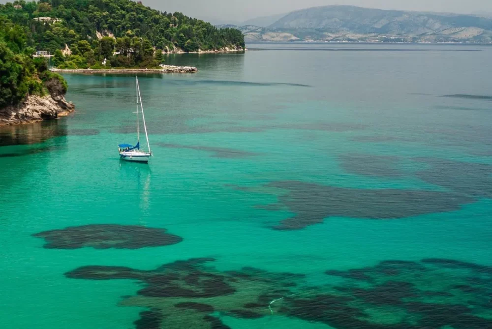 galaxidi to corfu charter itinerary