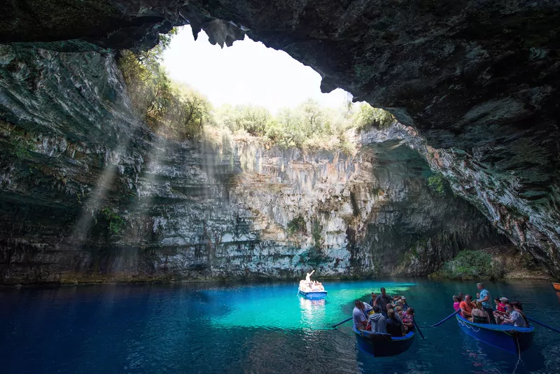 Melisani Cave, Kefalonia, Ionian