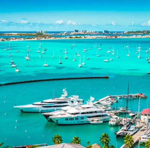 Caribbean yacht charters - St-Martin Itineraries