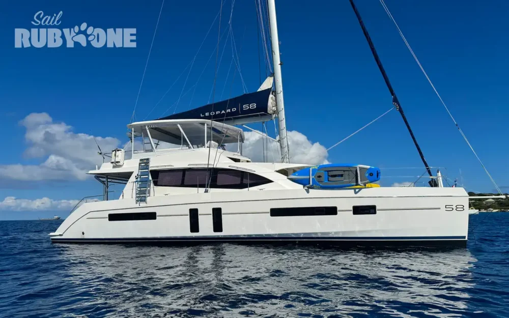 ruby one leopard catamaran