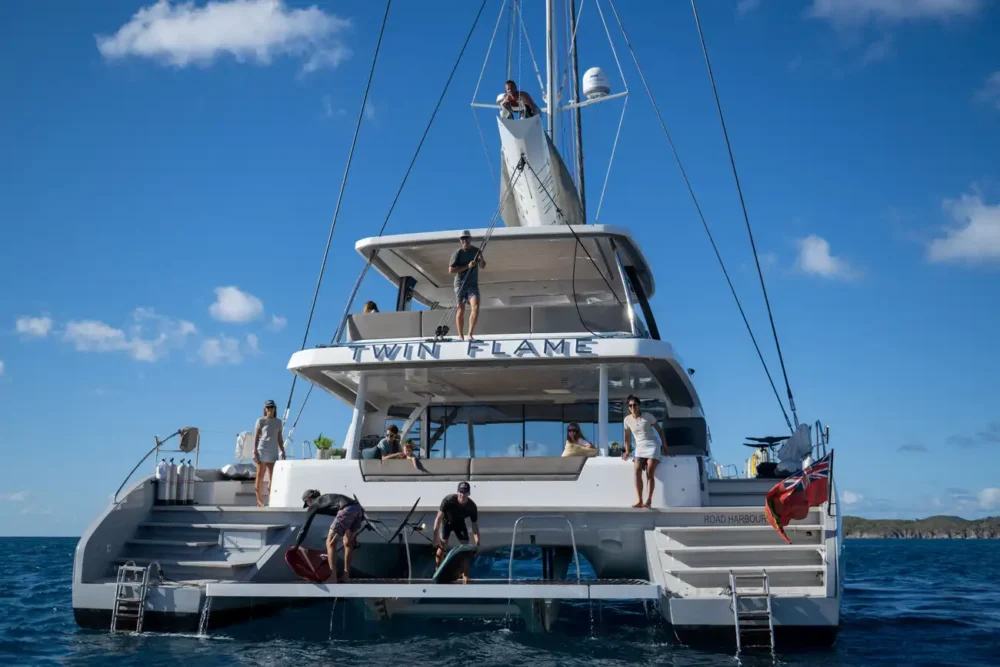 twin flame lagoon catamaran 