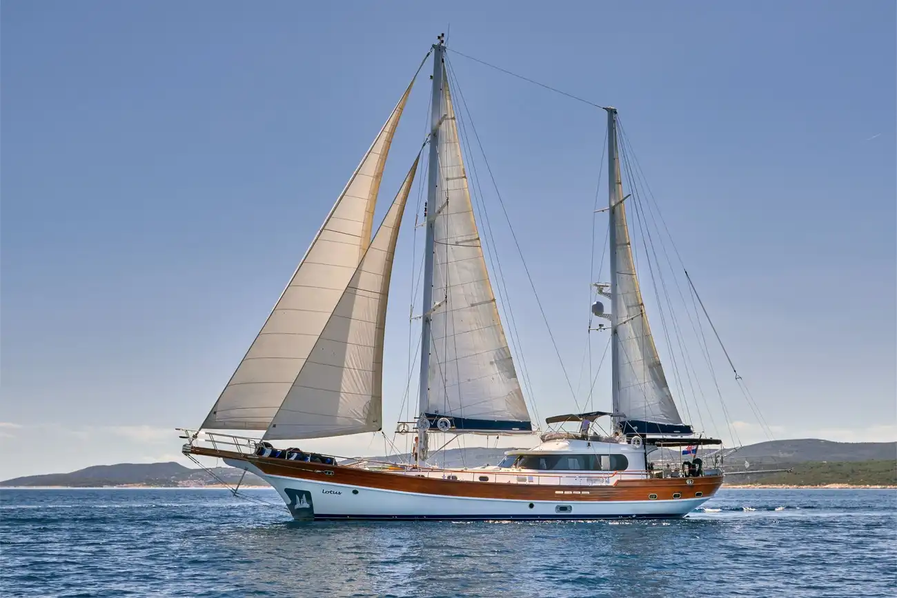 Lotus Gulet Charter in Croatia | Timeless Adriatic Escape