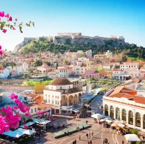Boat Rentals in Greece - View of Athens