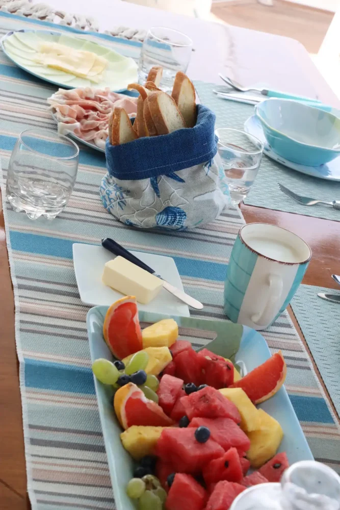 Gourmet meals - LIR Sailing Catamaran