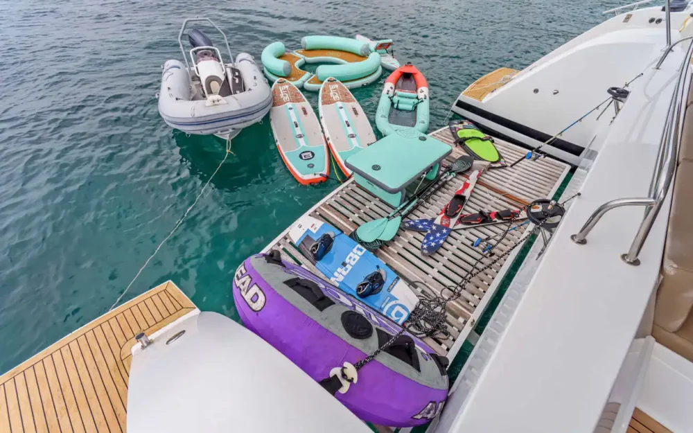 Some Kind of Wonderful Catamaran water toys